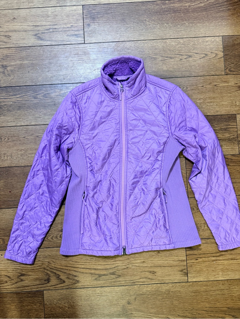 L.L. Bean Purple Quilted Women's Jacket